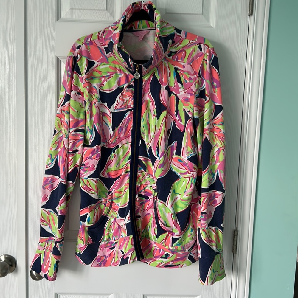 Lilly Pulitzer full zip active jacket